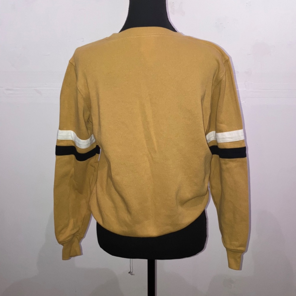 Mustard yellow Mickey Mouse sweatshirt - Picture 3 of 12